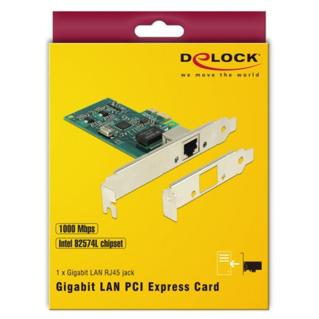 Carte Delock PCI Express> 1 x Gigabit LAN