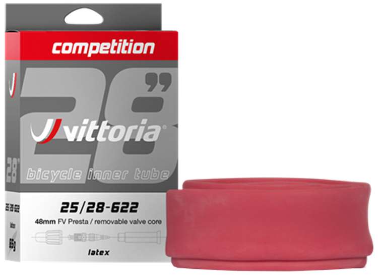 Chambre à air Vittoria Latex presta 48mm 700x19 23