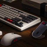 Souris 8bitdo retro r8 - édition n (gris rouge, 50 - 26 000 dpi, Bluetooth USB-C 2,4 GHz) - afbeelding 17