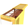 Boîtier grande tour Thermaltake view 600 tg caramel au beurre (jaune | 2x USB-A | 1x USB-C | verre trempé)