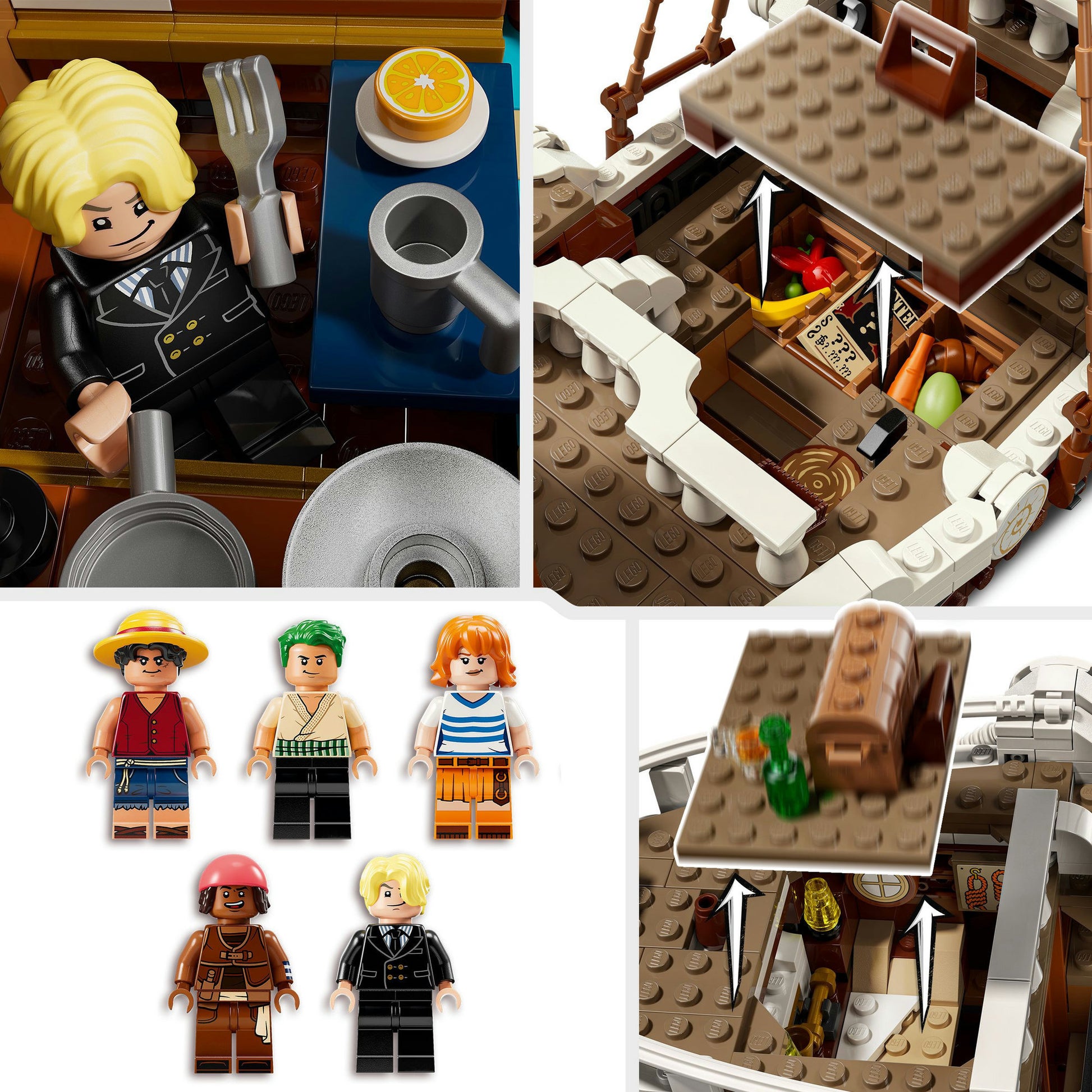 Lego One Piece 75639 Le bateau pirate va joyeux
