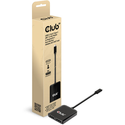 Club 3D USB 3.2 Gen2 Type-C (DP Alt-Mode) à DisplayPort