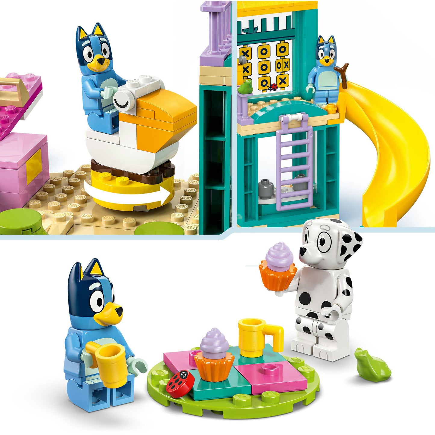 Lego Duplo 11201 Bluey et Chloé dans le terrain de jeu