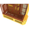 Boîtier grande tour Thermaltake view 600 tg caramel au beurre (jaune | 2x USB-A | 1x USB-C | verre trempé)