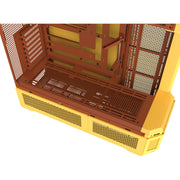 Boîtier grande tour Thermaltake view 600 tg caramel au beurre (jaune | 2x USB-A | 1x USB-C | verre trempé) - afbeelding 17