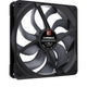 Noctua nf-a14x25 g2 pwm chromax.black ventilateur de boîtier (noir, 140 x 140 x 25 mm)