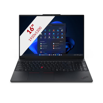 Ordinateur portable Lenovo thinkpad e16 gen 3 amd (21st005vmh) 16 (noir | ryzen 5 220 | radeon 740m | 16 go | SSD 512 go)