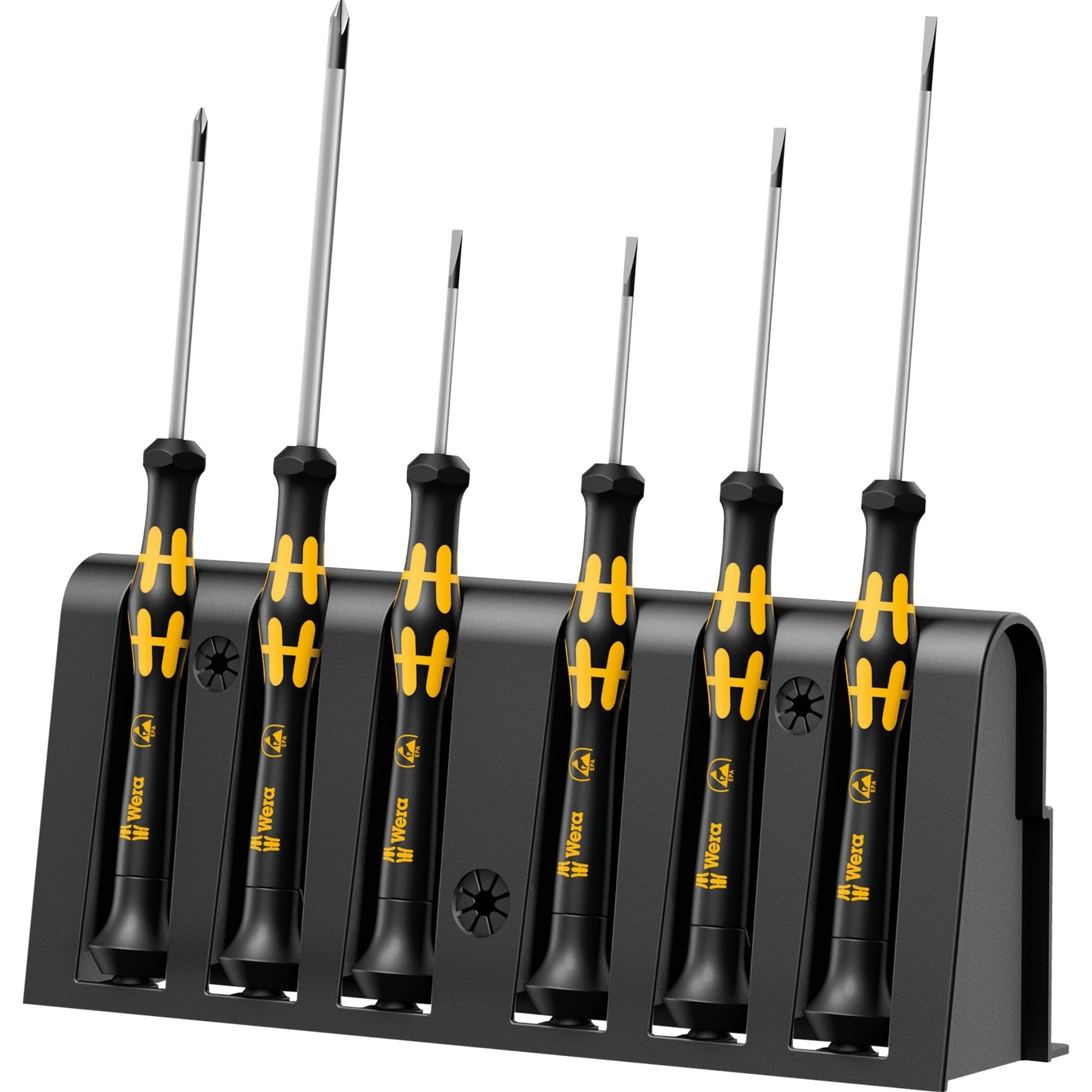 Tournevis Wera Micro ESD Set avec rack