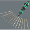 Wera 838 ra-r l porte-embouts portatif 1 4 avec fonction cliquet, tournevis