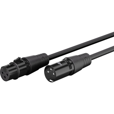 Câble de connexion Goobay XLR (noir, 20 mètres)