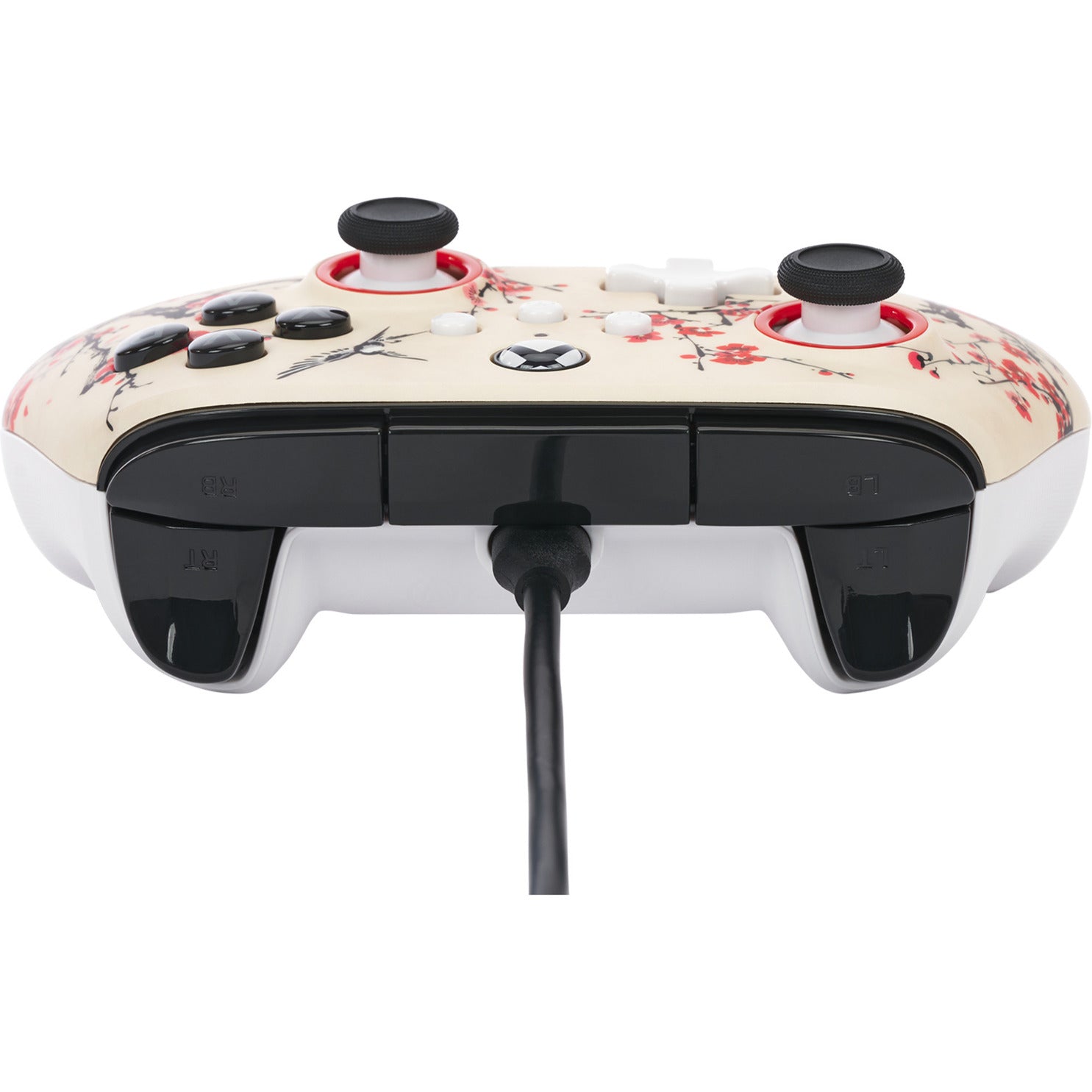 Manette Powera Advantage avec câble pour Xbox Series X|s - Warrior's Nirvana (Magnolia White, Xbox Series X|s, Xbox One, PC)