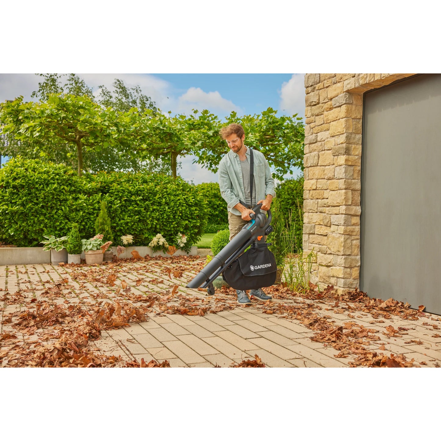 Souffleur de feuilles à batterie Gardena powerjet 18v p4a solo