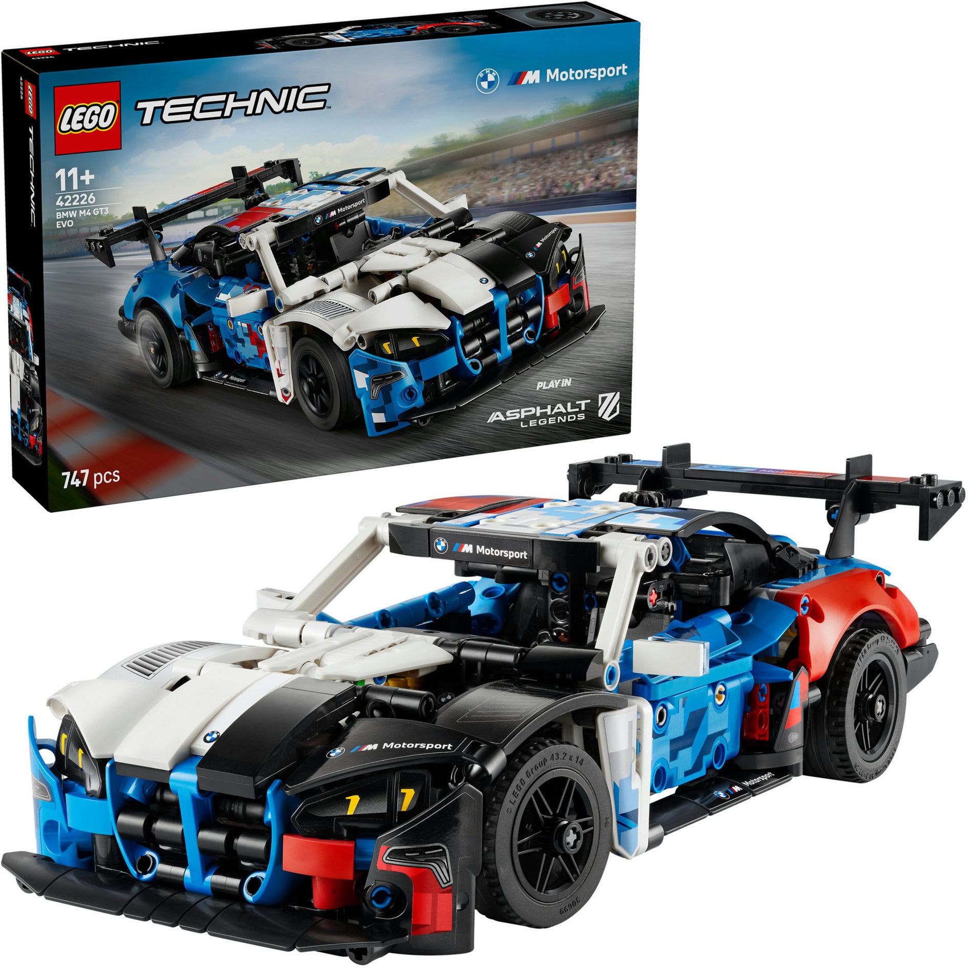 Lego technic 42226 voiture de course bmw m4 gt3 evo