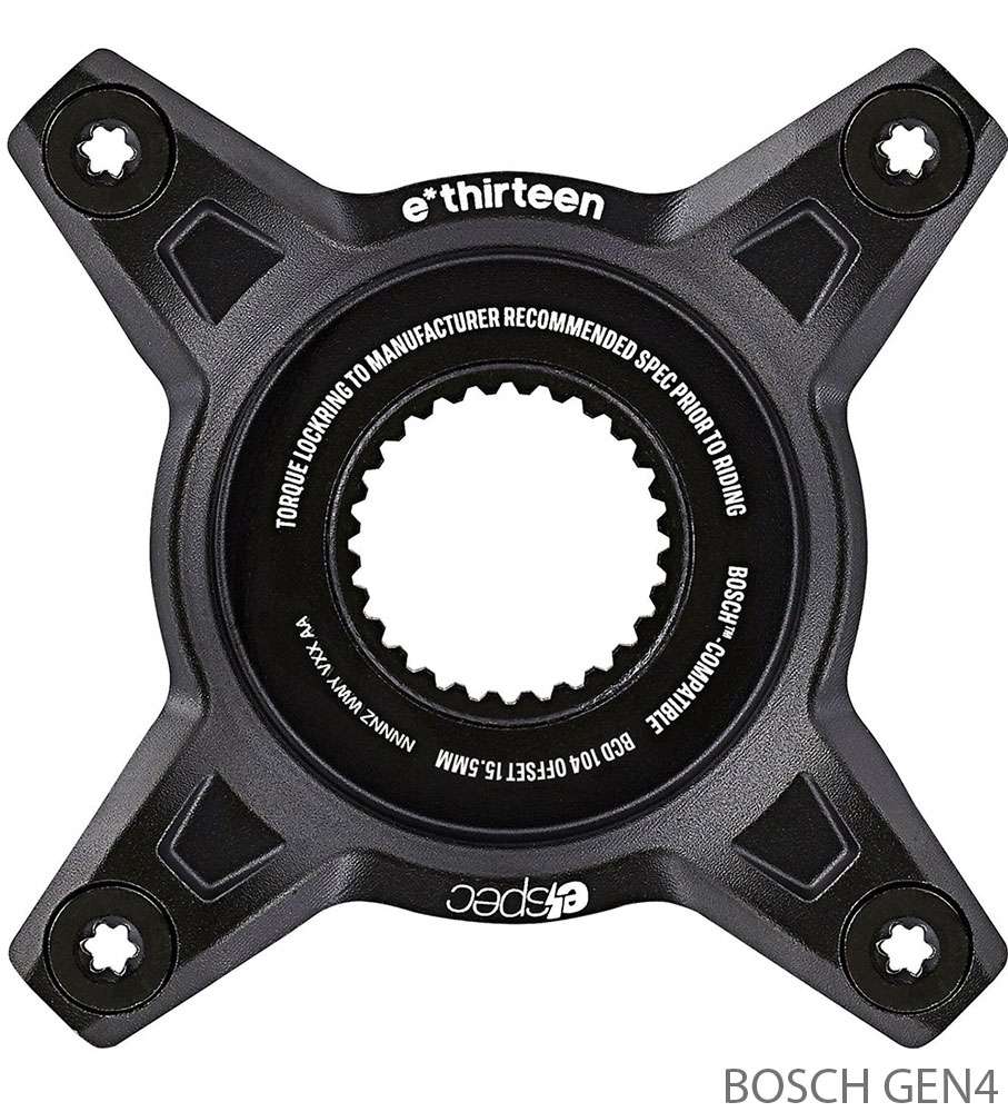 Adaptateur à montage direct E*thirteen helix e*spec 104 bcd