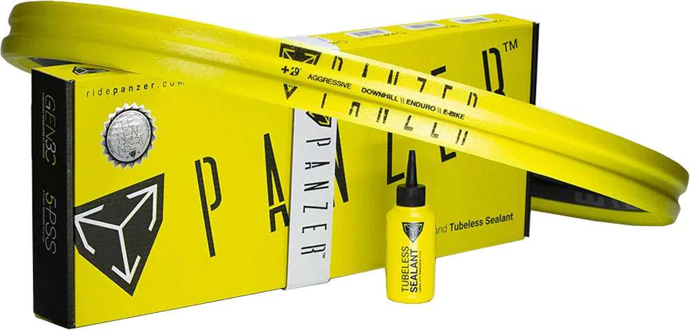 Vélo électrique agressif Ridepanzer - protection anti-crevaison
