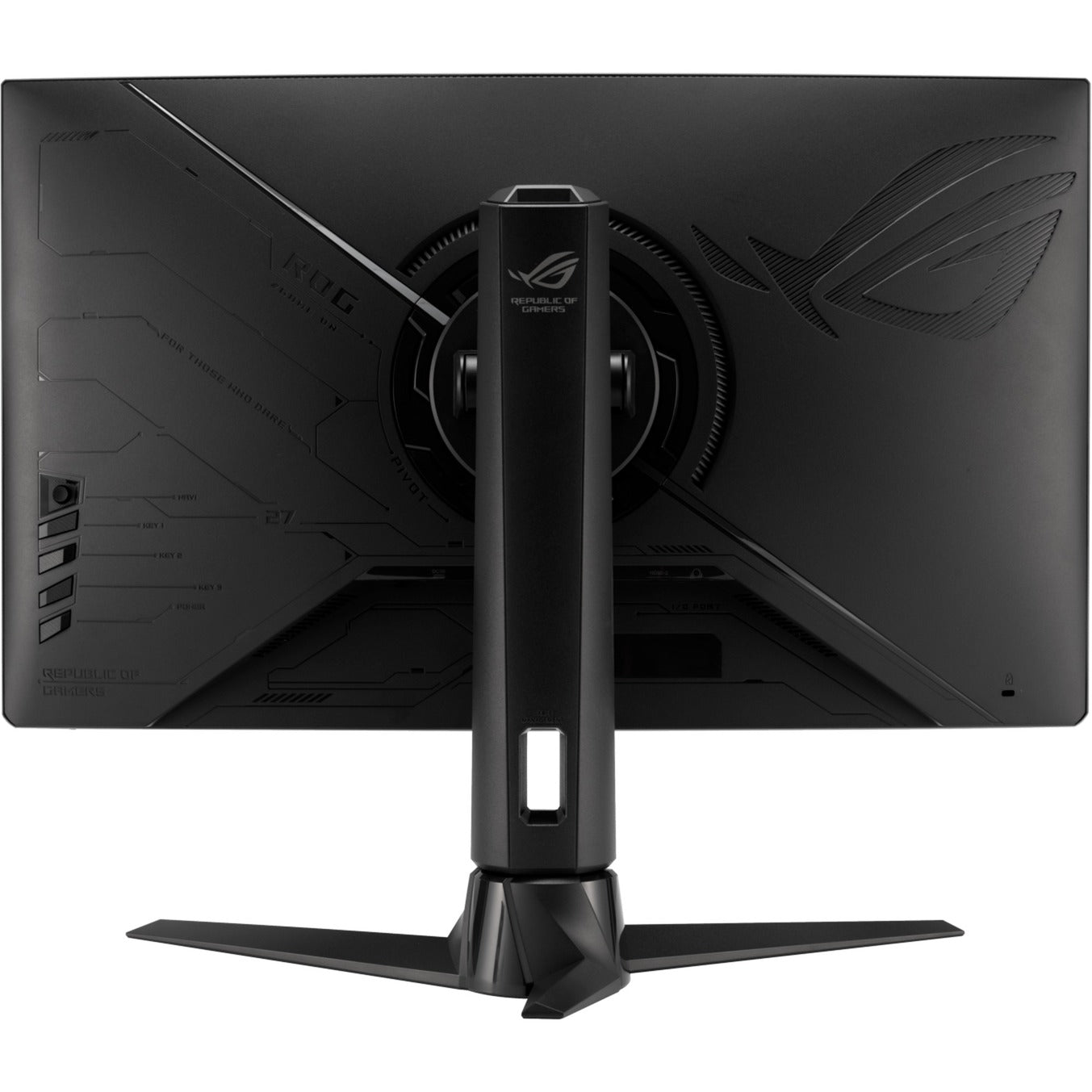 Moniteur de jeu incurvé Asus rog strix xg27aqv 27 (noir, 2x hdmi, 1x port d'affichage, 170 hz)
