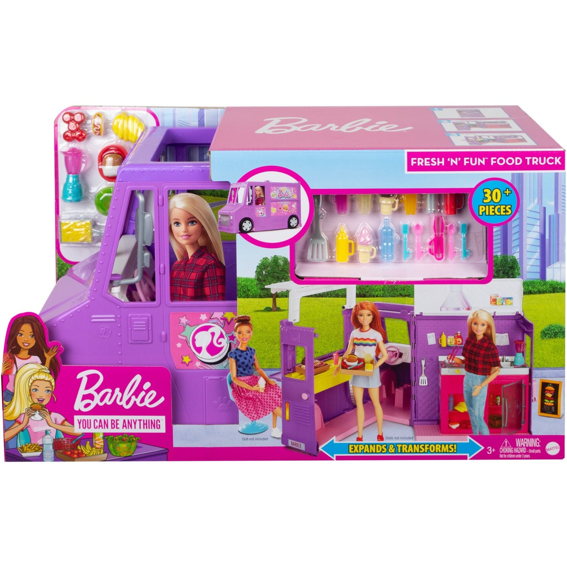 Camion de nourriture Mattel