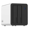 Terramaster f2-425 plus nas (blanc, 2x 5GBe, HDMI, USB)