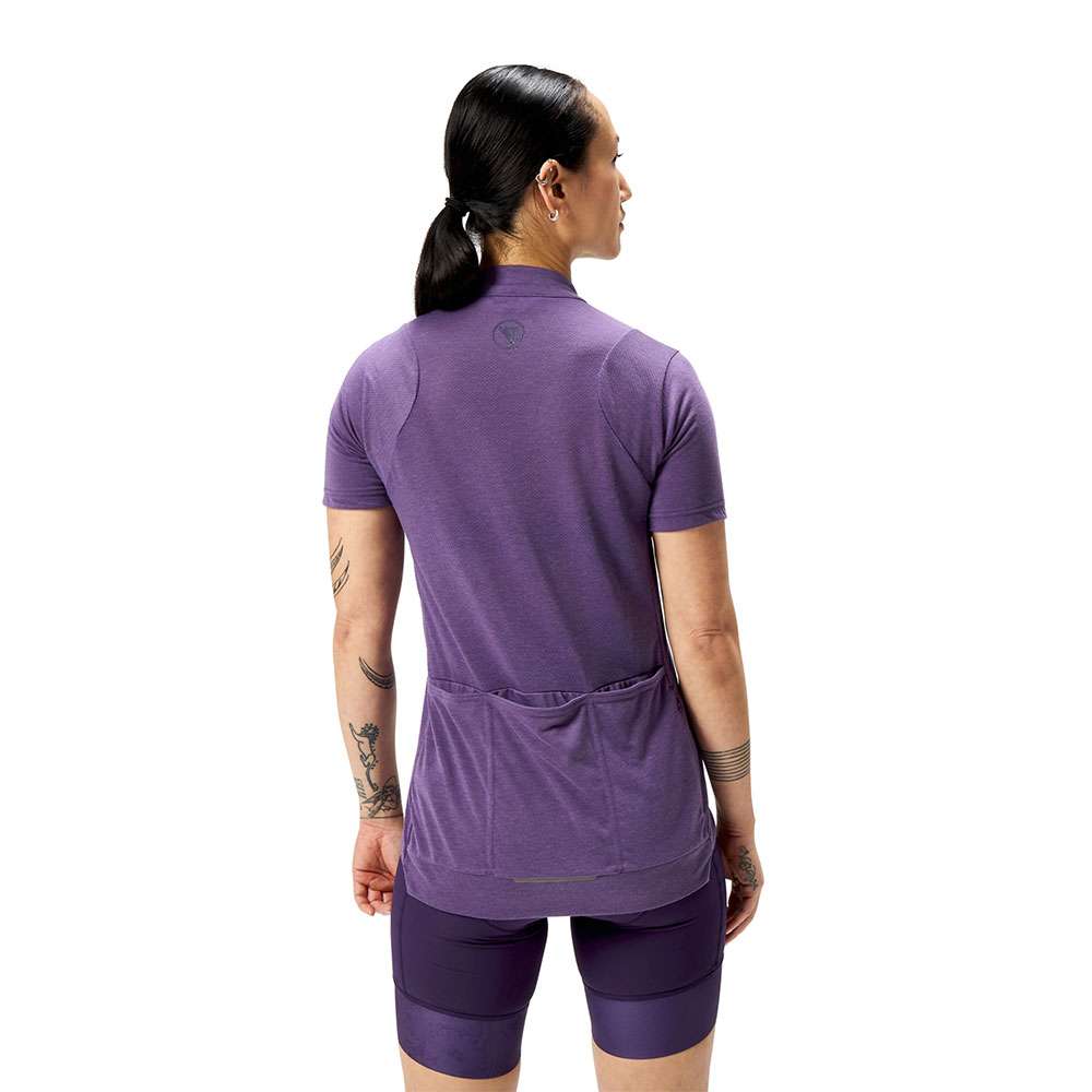 Endura loop zippé - maillot vtt femme