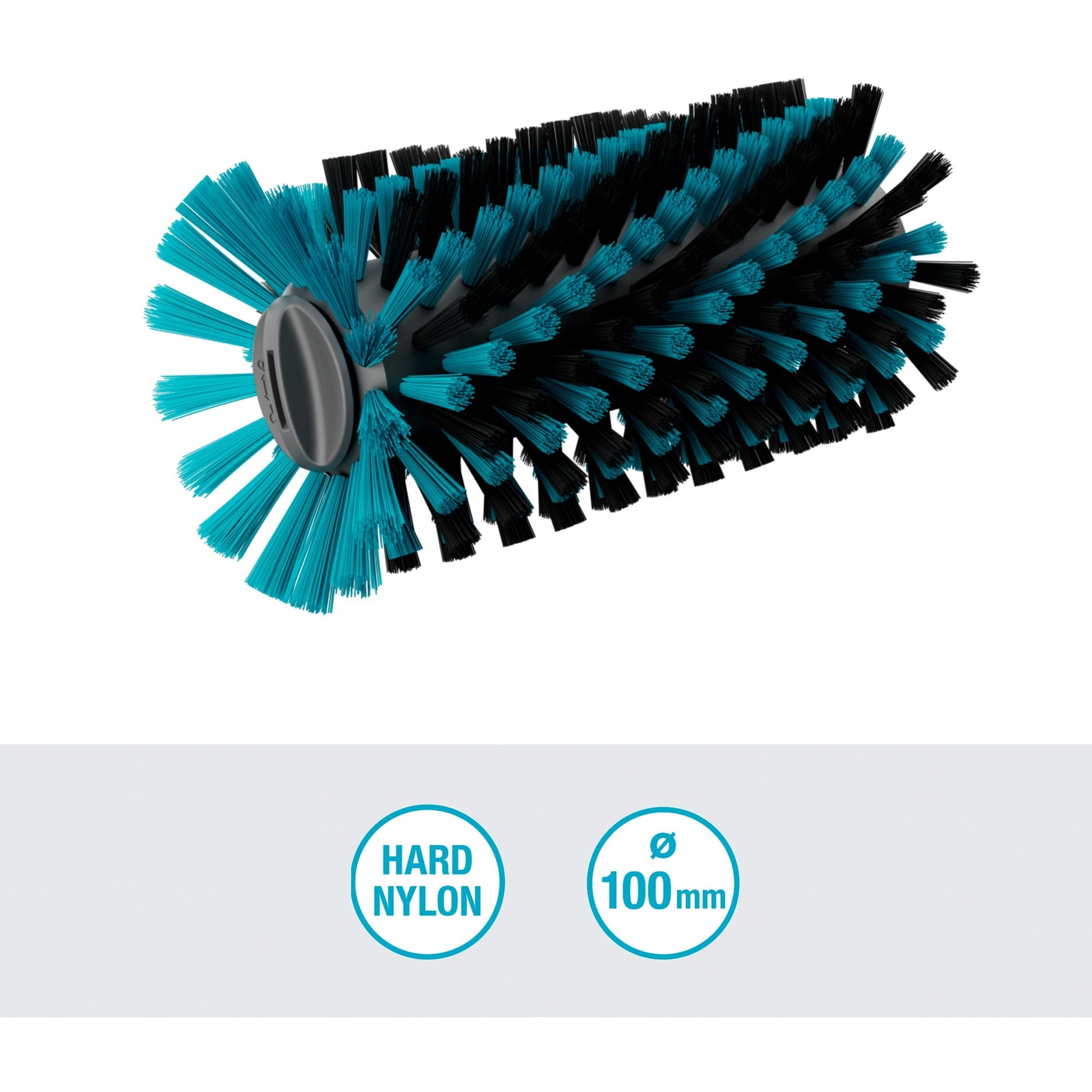 Brosse de roulement moyen Gardena Aquabrush, pour la batterie-multiardrome