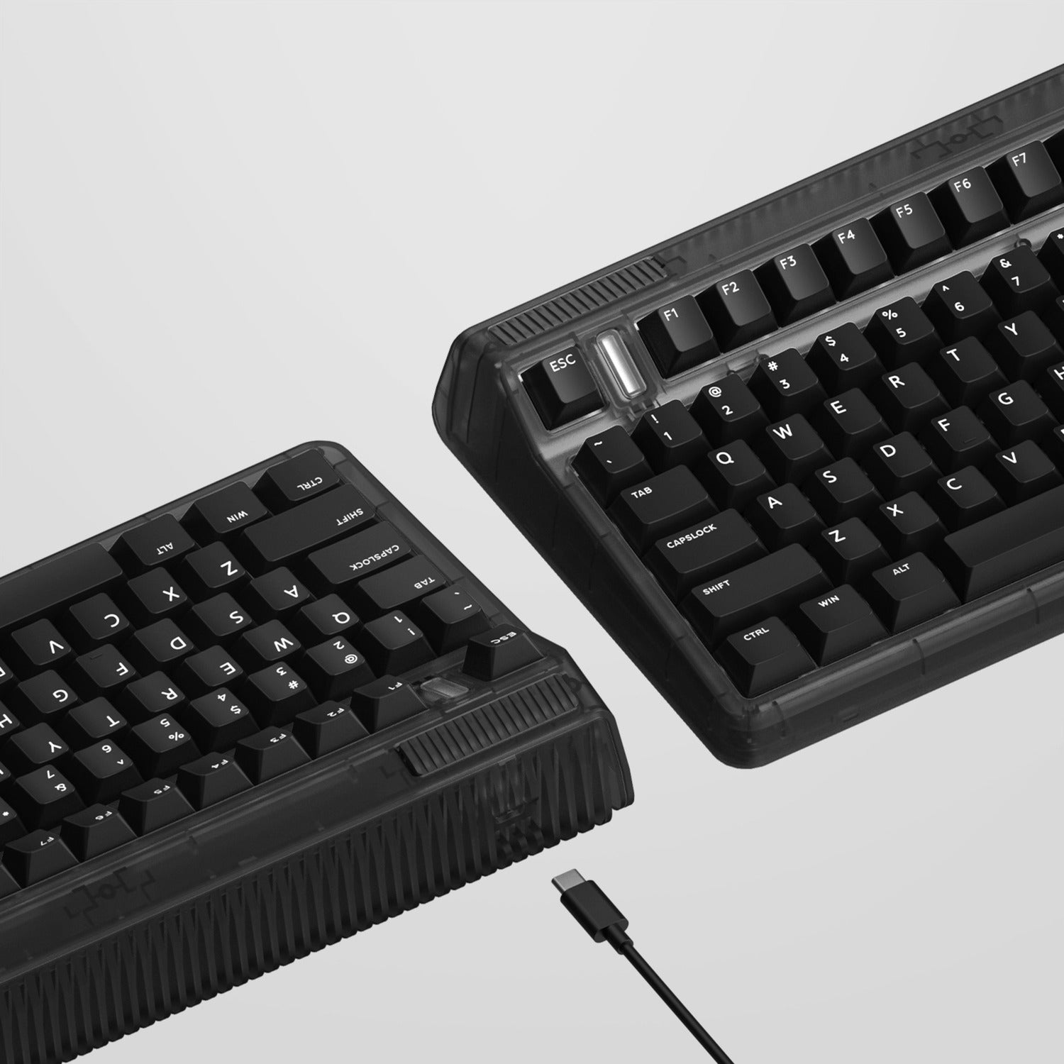 IQUnix OG80 Côté mécanique sans fil côté foncé