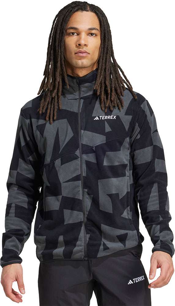Adidas terrex multi imprimé full zip - veste polaire