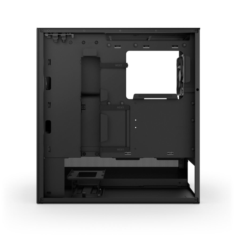 Boîtier tour midi Nzxt h5 flow v2 (noir | 1x USB-A | 1x USB-C | verre trempé)