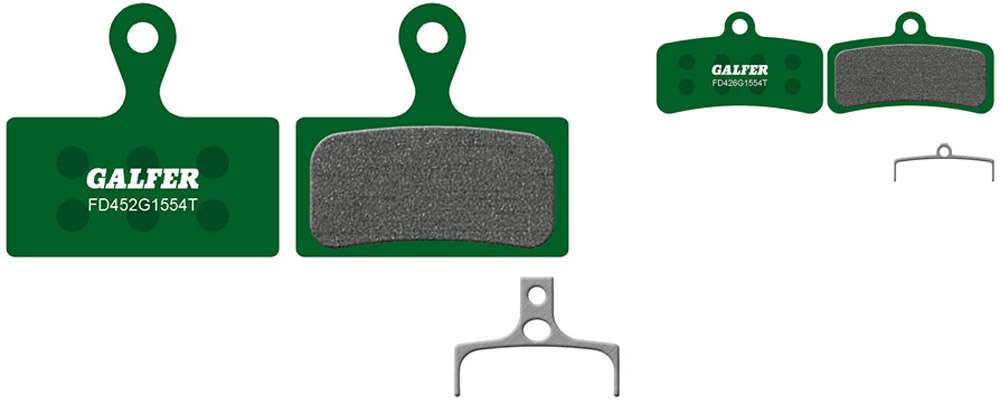 Plaquettes de disque Galfer bike pro pour shimano