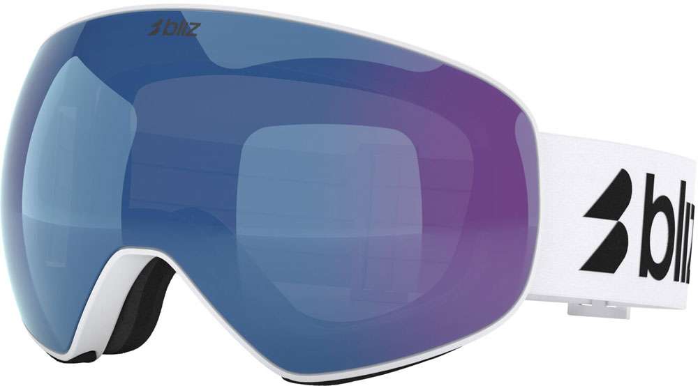 Bliz floz brown w blue multi - masque de ski