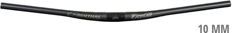Guidon Renthal v3 fatbar lite en carbone riser 760 mm