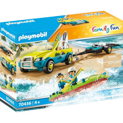 Playmobil 70436 Car de plage avec canoës