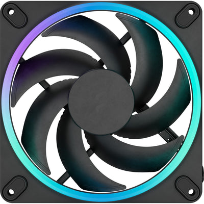Fractal design momentum 14 ventilateur de boîtier rgb (noir, 140 x 140 x 25 mm, pwm)