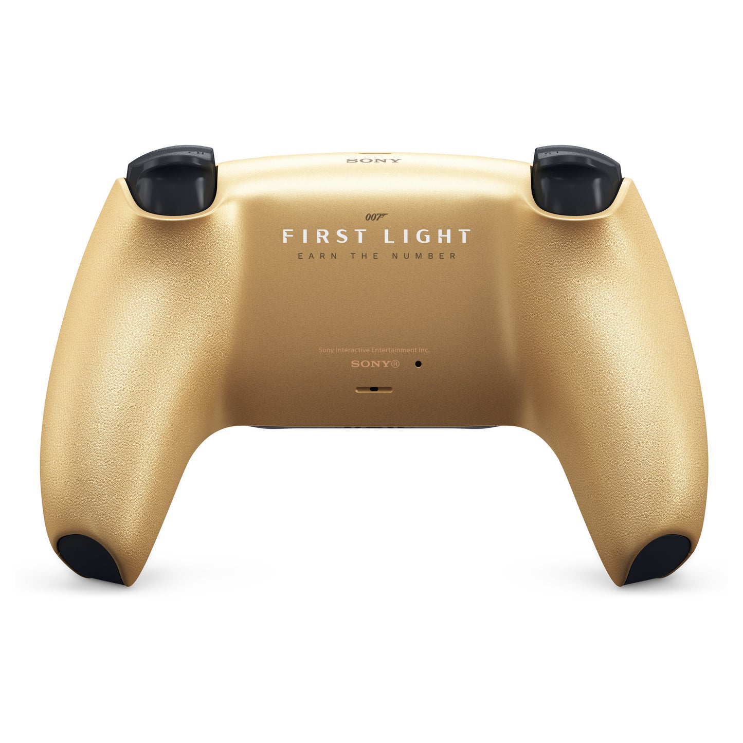 Manette sans fil Sony Interactive Entertainment Dualsense – Édition limitée 007 First Light (or noir, pour Playstation 5)