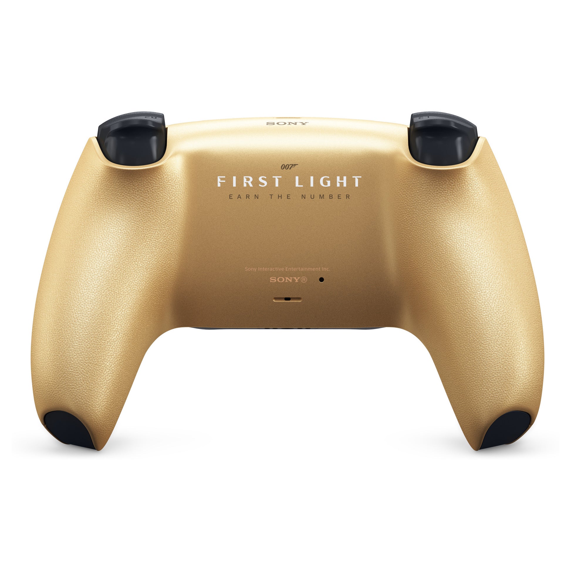 Manette sans fil Sony Interactive Entertainment Dualsense – Édition limitée 007 First Light (or noir, pour Playstation 5)