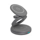 Station de charge sans fil pliable 3-en-1 glacée