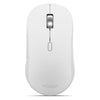Souris Bluetooth silencieuse Lenovo Yoga Seashell (blanc gris, Bluetooth 5.3)
