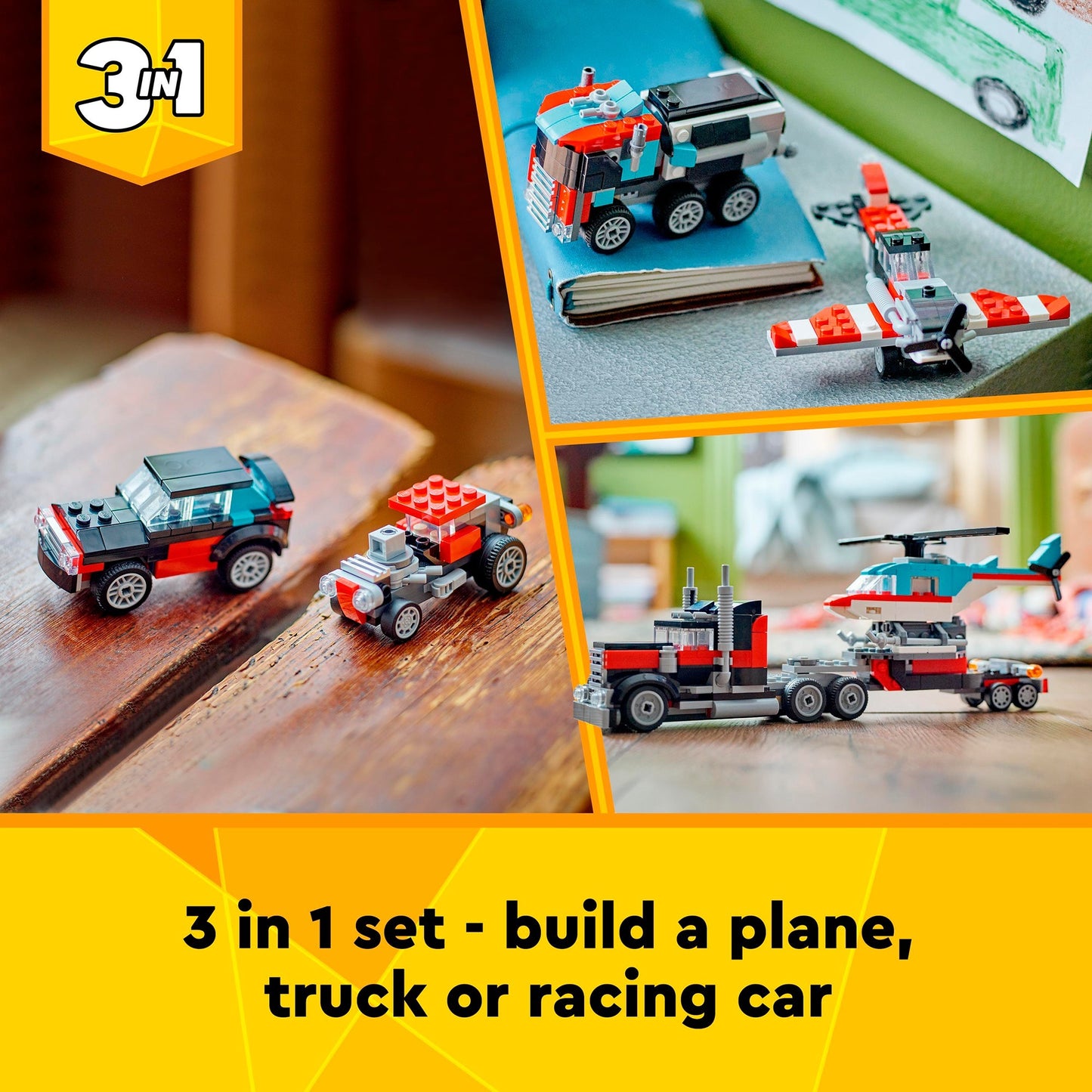 Créateur LEGO LEGO 31146 avec hélicoptère