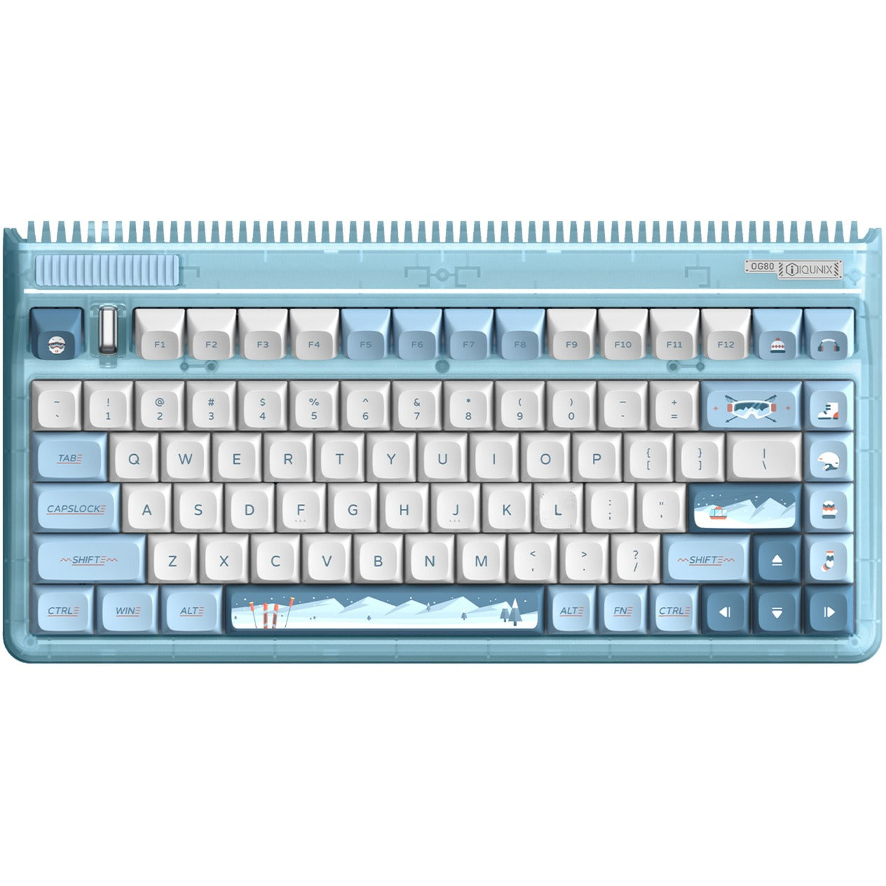 IQUnix OG80 Wintertide Wireless Clavier mécanique
