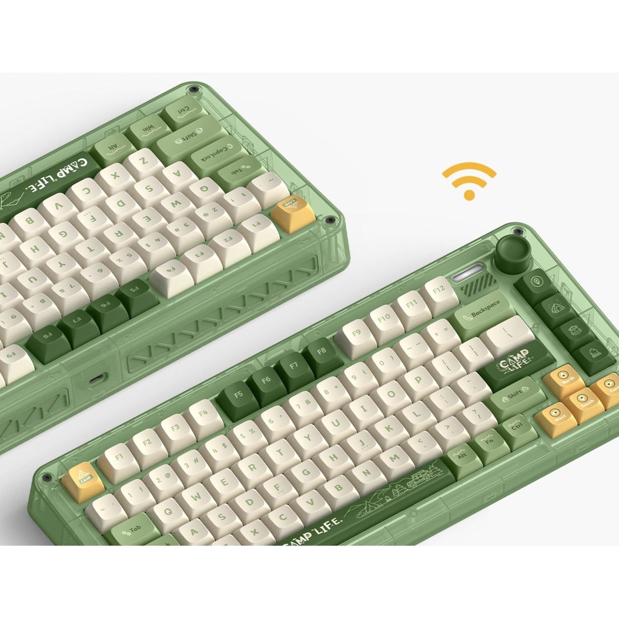 IQUnix ZX75 Camping Wireless Mechanical Clavier
