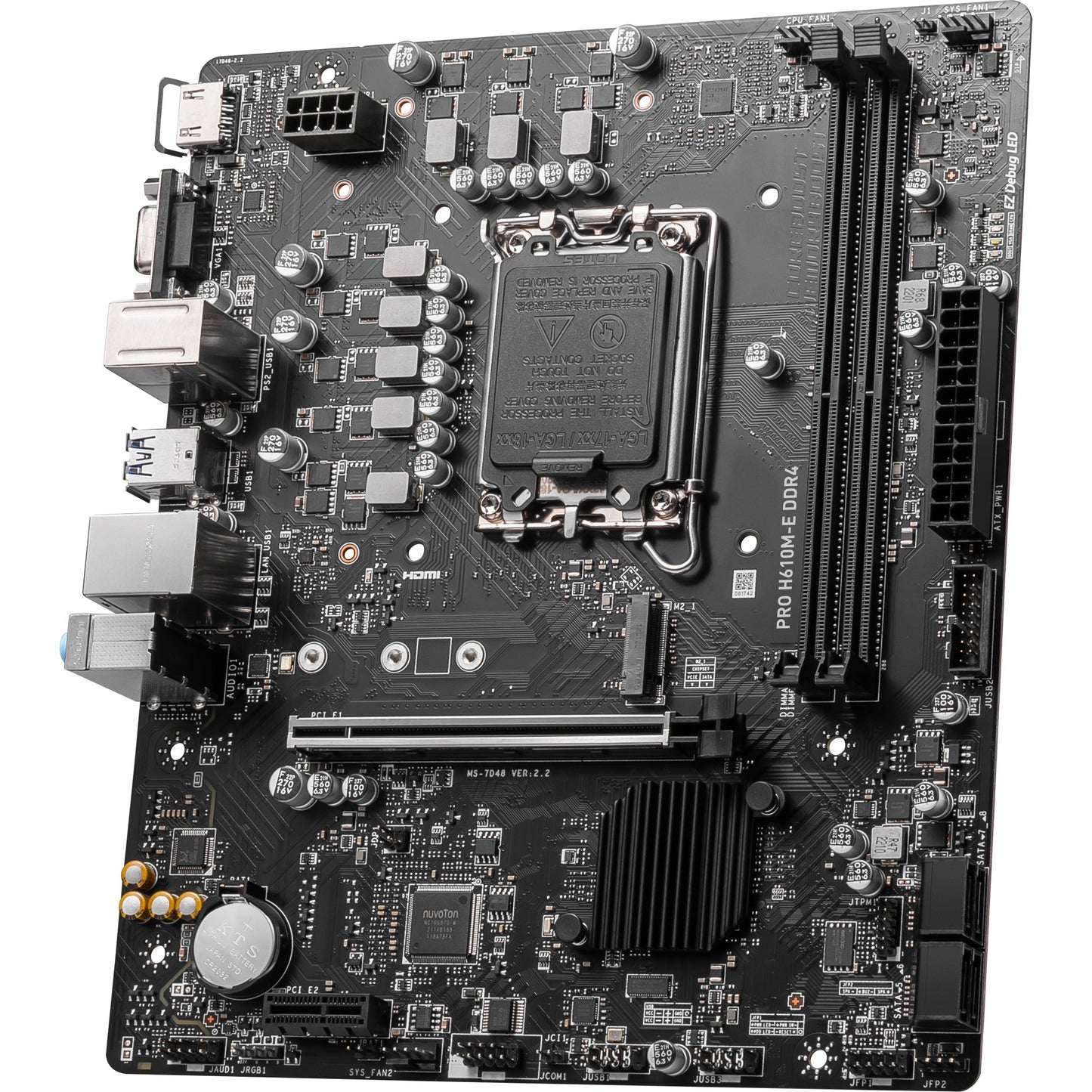 MSI Pro H610M-E DDR4