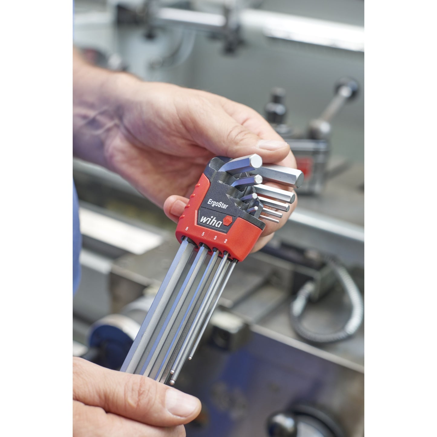 Wiha Sift Keys set dans Ergostar Holder, 10 parties