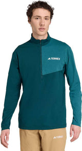 Adidas multi climacool 1 2 zip - chemise à manches longues - afbeelding 2