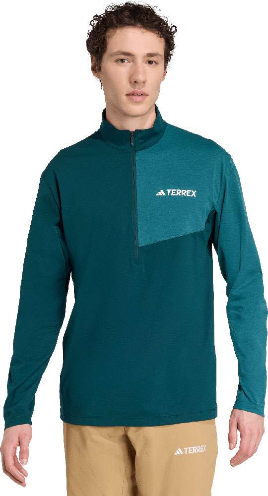 Adidas multi climacool 1 2 zip - chemise à manches longues