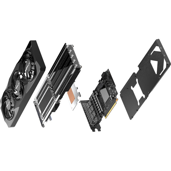 Carte graphique Pny Geforce RTX 5070 OC (DLSS 4, 3x Display Port, 1x HDMI 2.1)