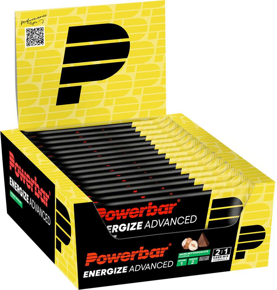 Powerbar energize barre avancée boîte de 15