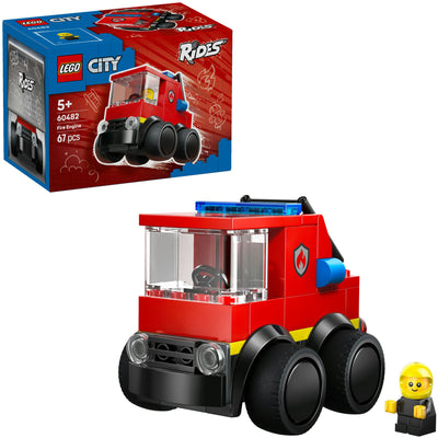 Lego city brick monte 60482 véhicules camion de pompiers | 2 pièces