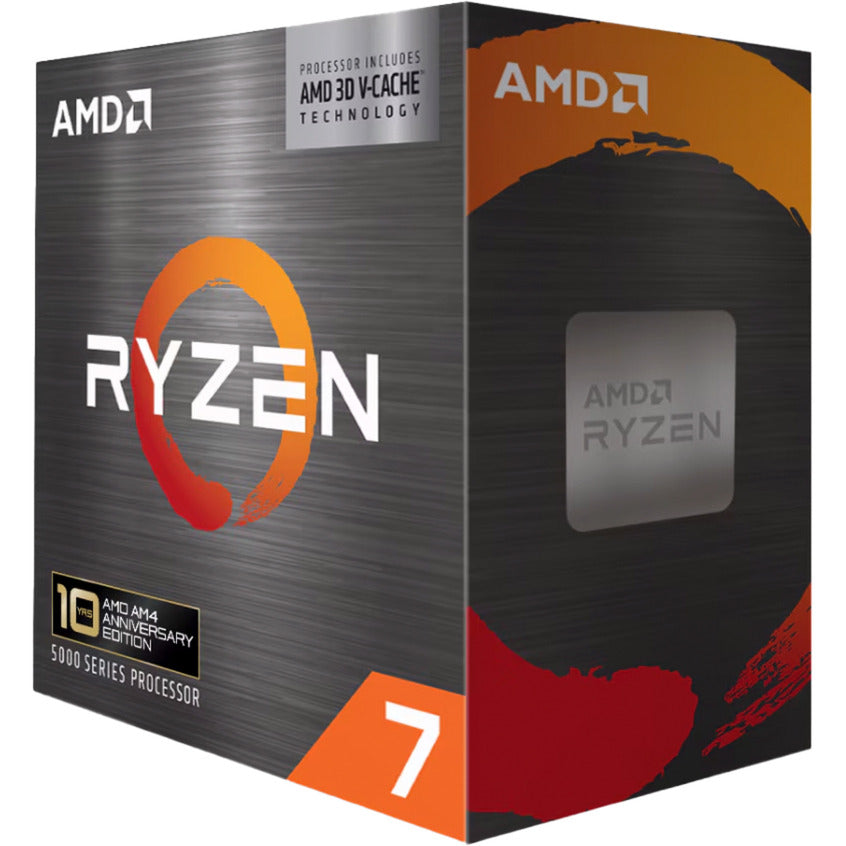 Processeur AMD Ryzen 7 5800x3D, 3,4 GHz (4,5 GHz Turbo Boost) socket AM4 (en boîte)