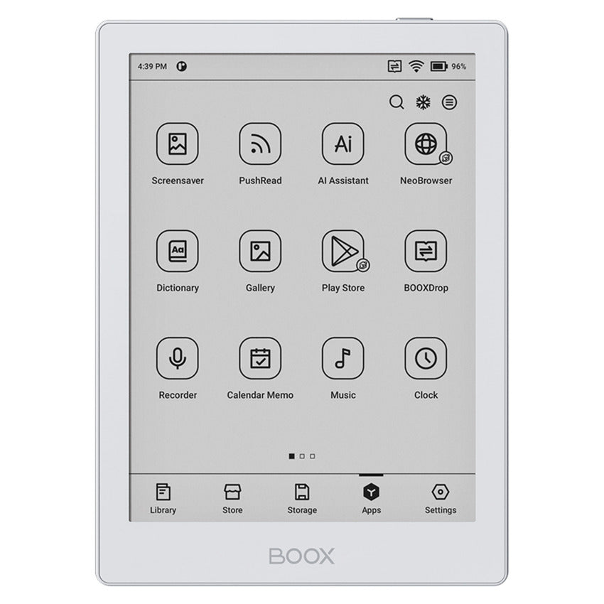 Liseuse Boox go 6 (blanc, 2 Go | 32 Go | android 11)