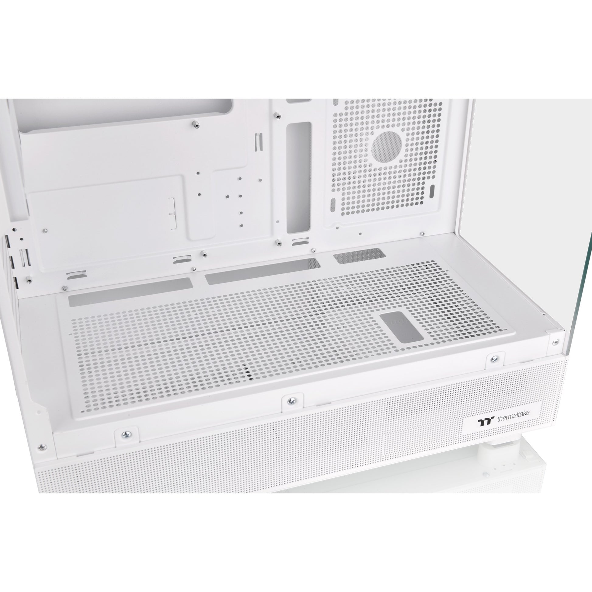 Thermaltake view 270 tg argb - boîtier tour midi neige (blanc | 2x USB-A | 1x USB-C | RGB | verre trempé)