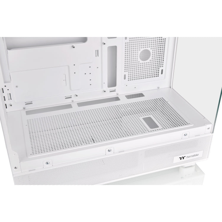 Thermaltake view 270 tg argb - boîtier tour midi neige (blanc | 2x USB-A | 1x USB-C | RGB | verre trempé)